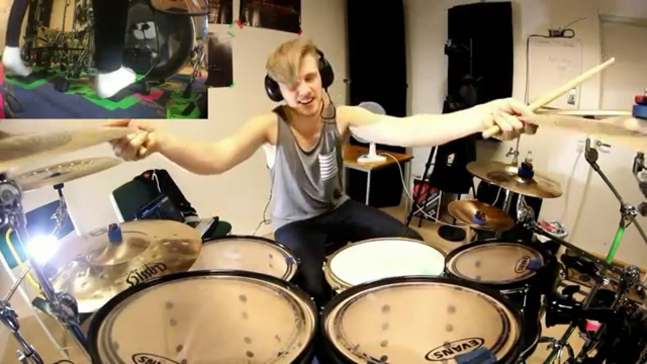 Breakdown Of Sanity -  When The Silence Breaks - Drum Cover By Adam Björk