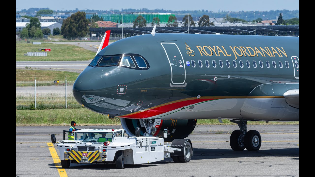 Внутри первого самолета A320neo авиакомпании Royal Jordanian #спецпредложения