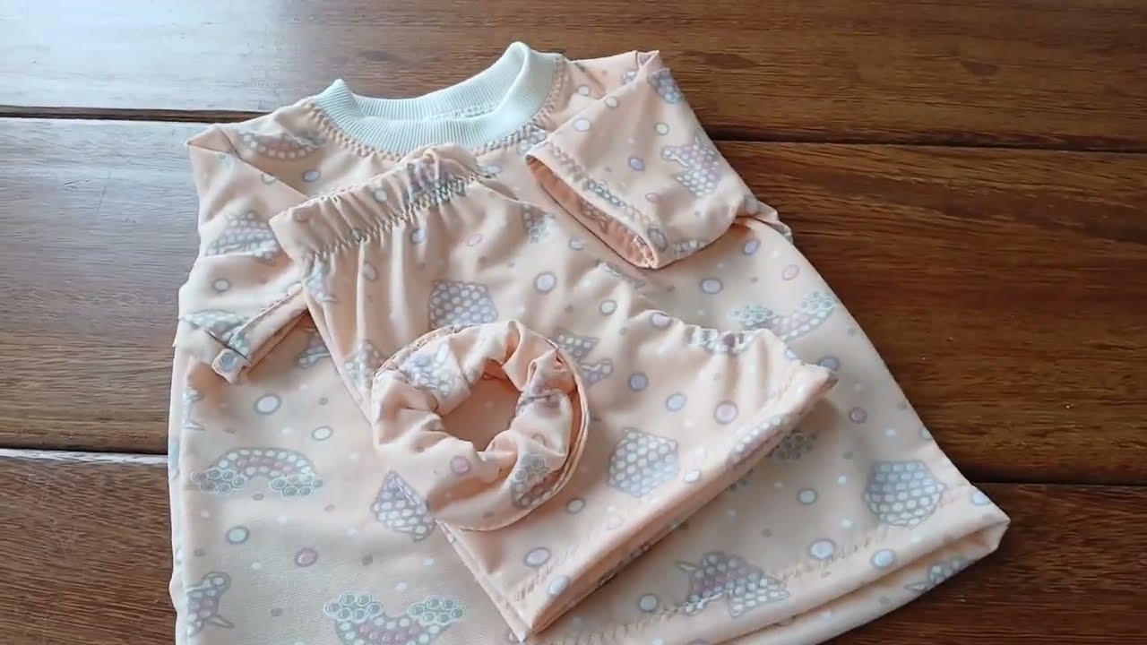 Será que é possível fazer um pijama na máquina de costura caseira?