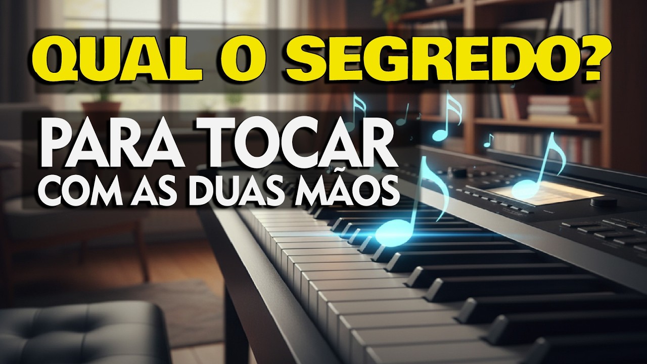 🎹 Como tocar com as duas mãos no teclado - Faça isso e exercite o seu cérebro