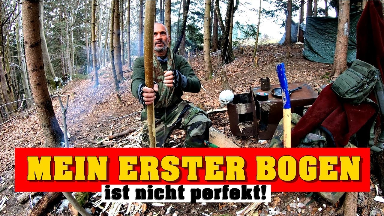 Bogen selber bauen - Jetzt hab ich den Bogen raus!