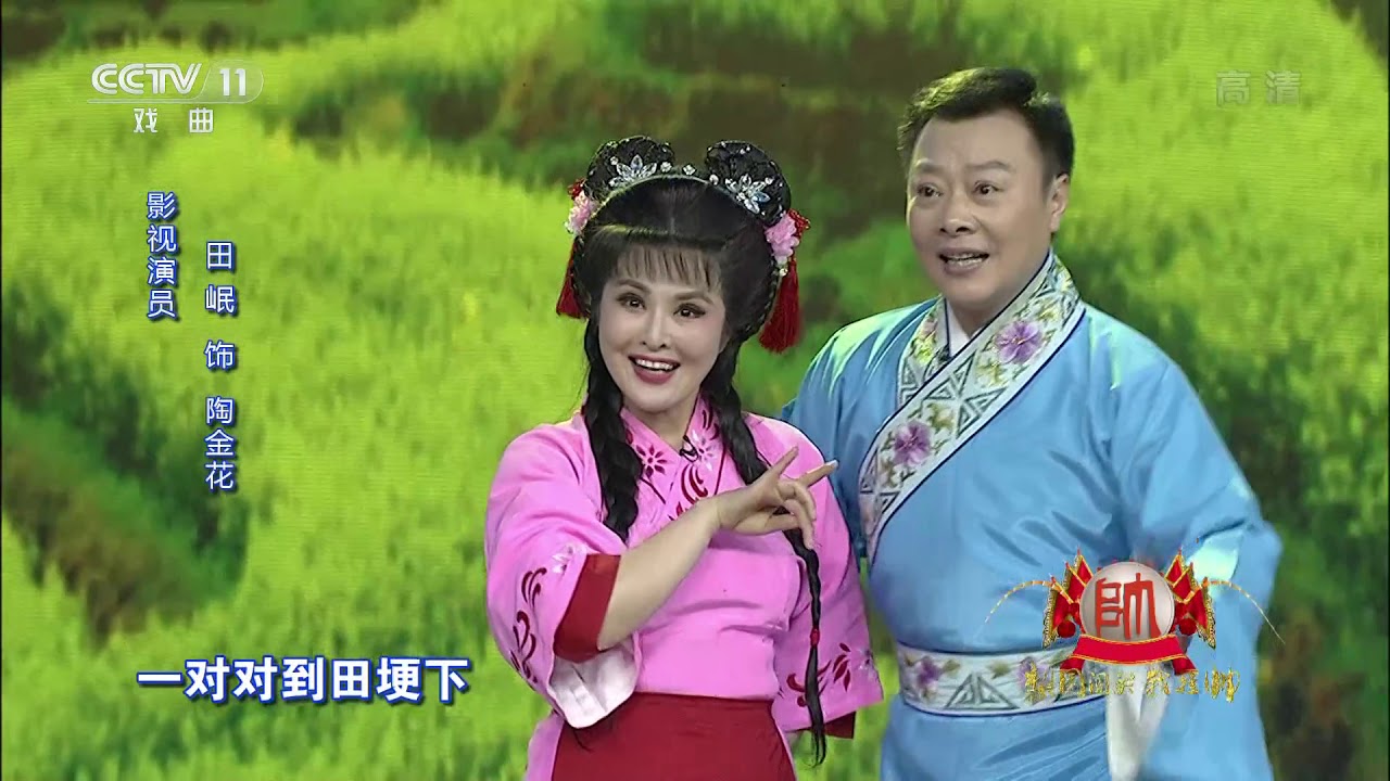 [梨园闯关我挂帅]黄梅戏《打猪草》选段 演唱：田岷、张辉| CCTV戏曲
