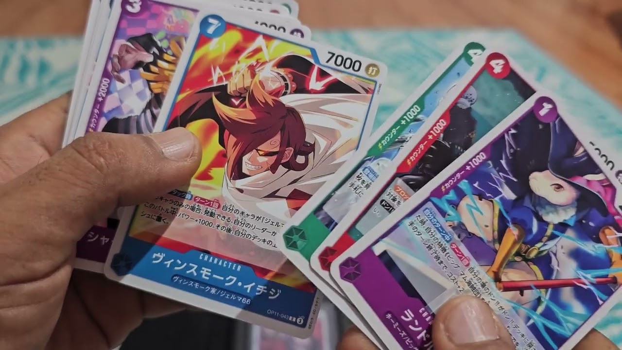 Opening of OP11 One piece Trading card box.#bhutan#bhutanese#onepiece#collector#viral 