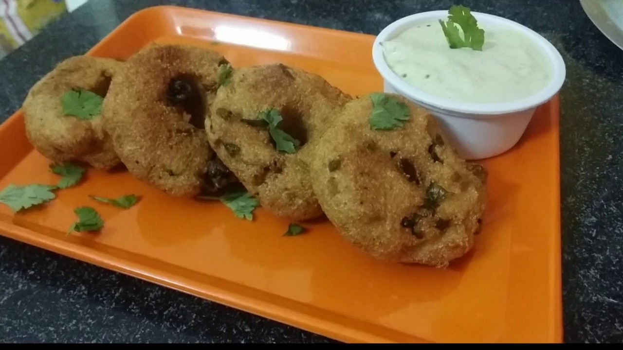 Instant rava wada // 5min break fast// sujji wada//