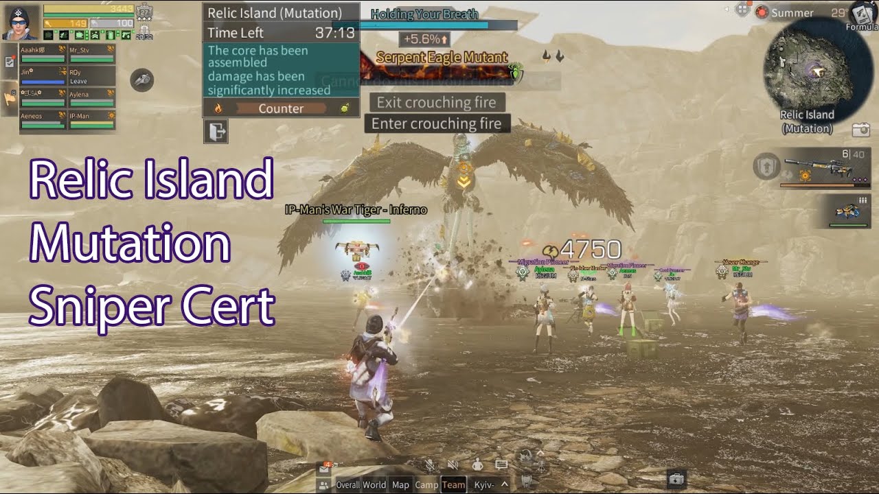 [Lifeafter] Relic Island Mutation Sniper Cert