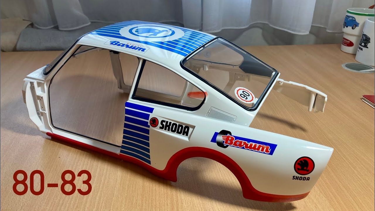 Škoda 130 RS 1977, díl 80 - 83 #deagostini