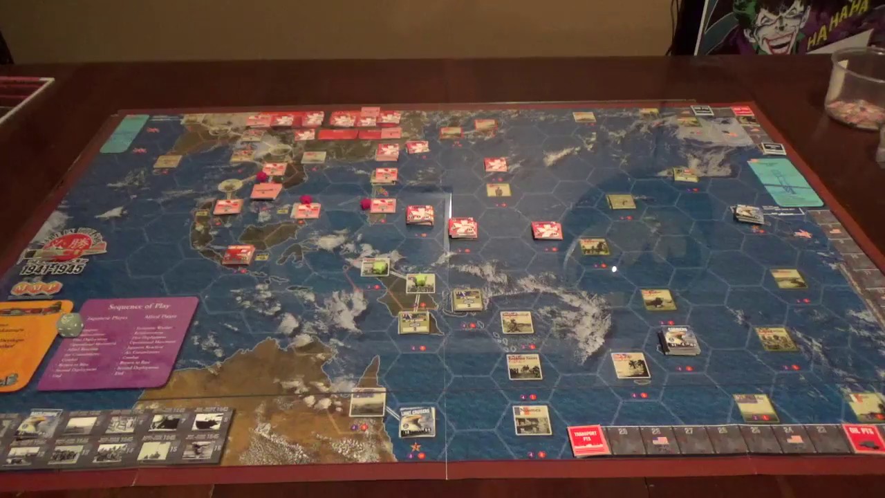 Bare Bones Wargaming Fire in the Sky The Great Pacific War 1941-45 First Deployment Phase