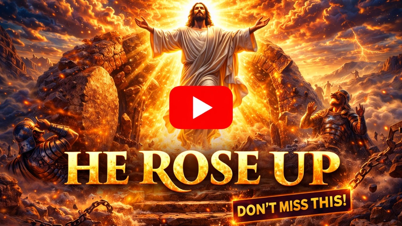He Rose Up | Hallelujah He Lives For Ever More