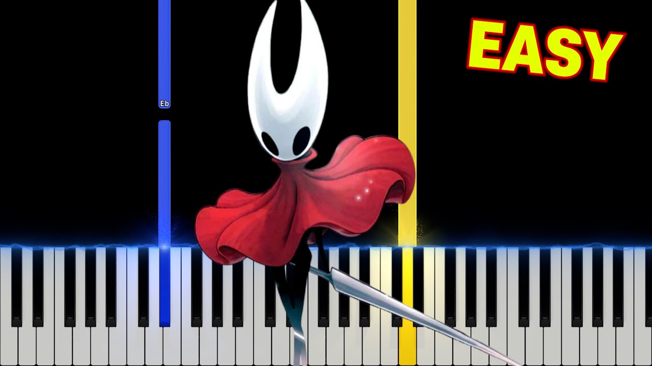 Hollow Knight: Silksong - Choral Chambers | EASY Piano Tutorial + Sheet Link 🎵