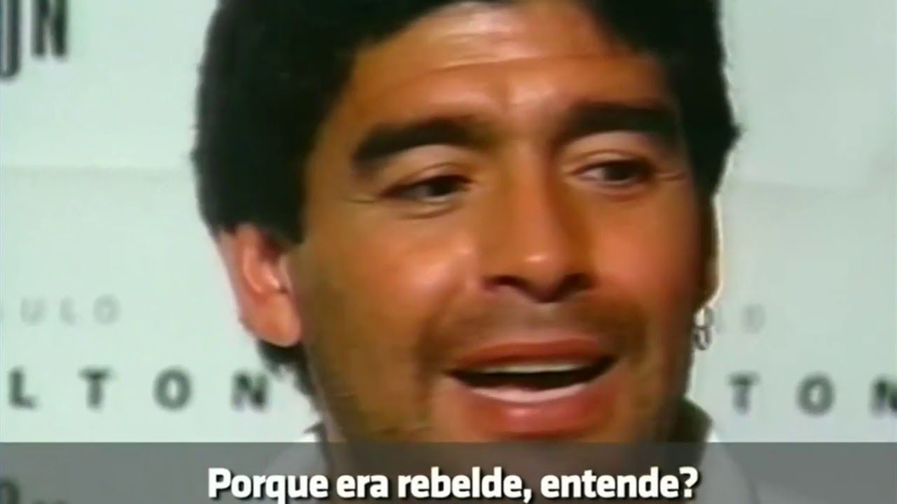 A idolatria de Maradona por Rivellino (1993)