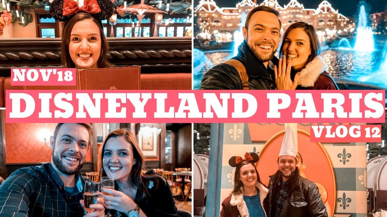 DISNEYLAND PARIS NOV'18 VLOG 12 | The Magical Night We Got Engaged!
