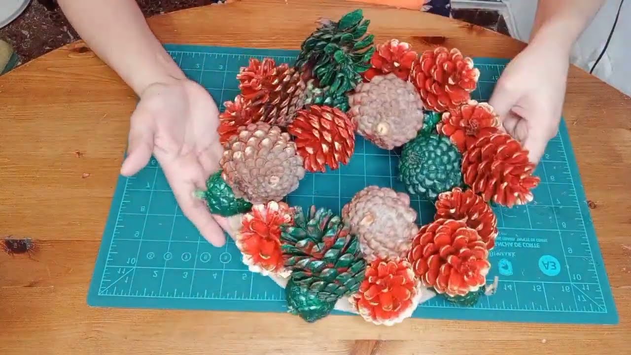 2 ideas con pi&ntilde;as de pinos,🌲🏵️