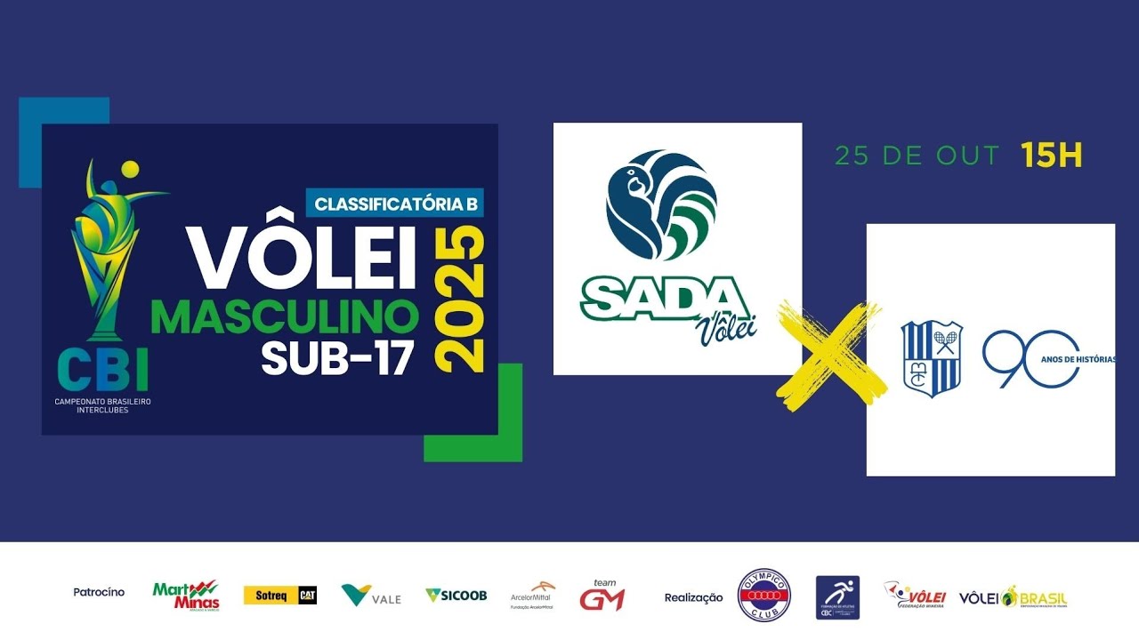 FINAL DO CBI SUB-17 DE V&Ocirc;LEI MASCULINO