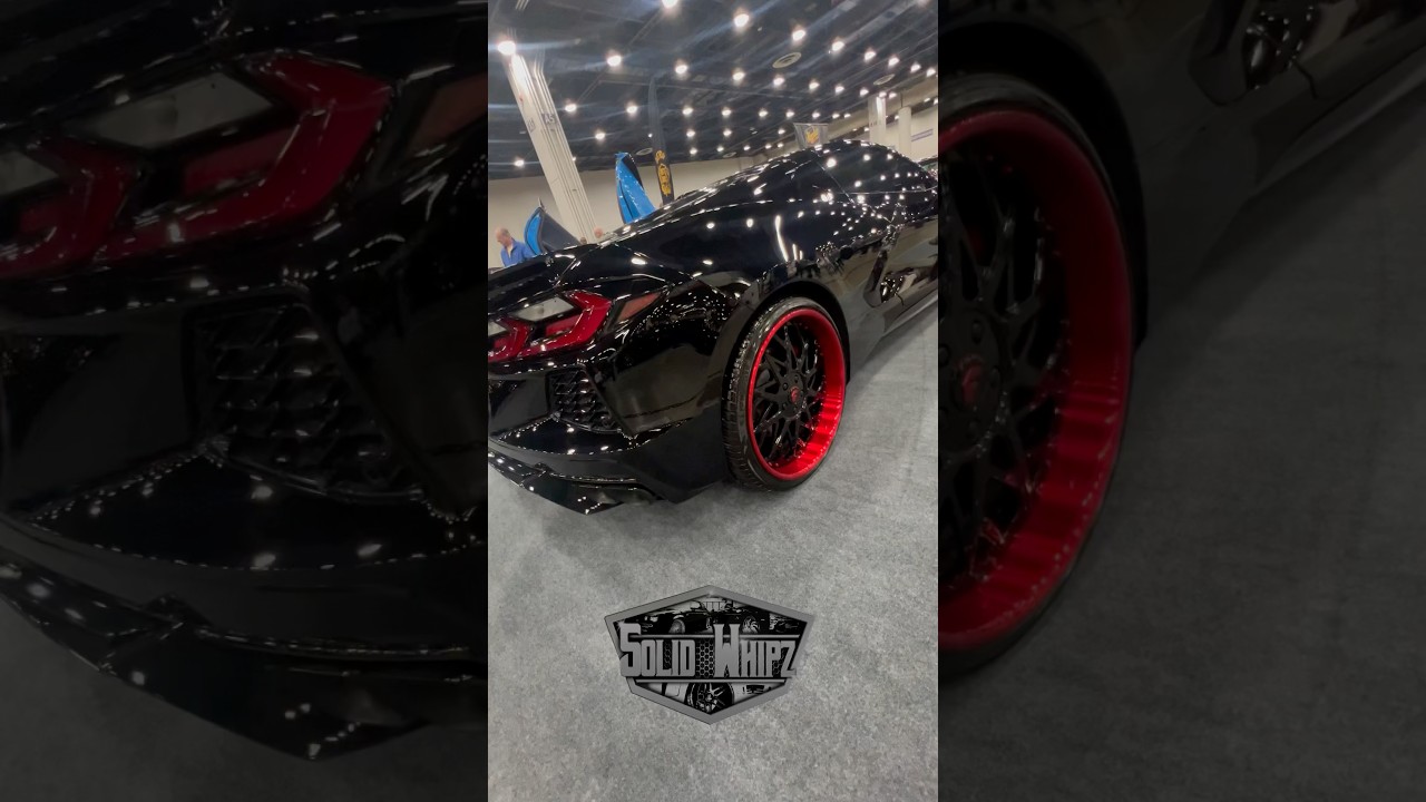 C8 CORVETTE WITH FORGIATO WHEELS #shorts #chevy #corvette #c8 #forgiato