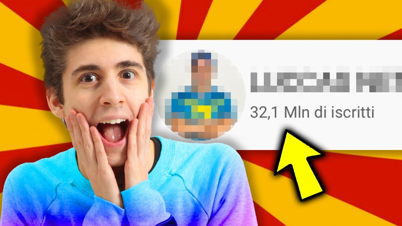 CLASSIFICA degli YOUTUBERS ISCRITTI al MIO CANALE!