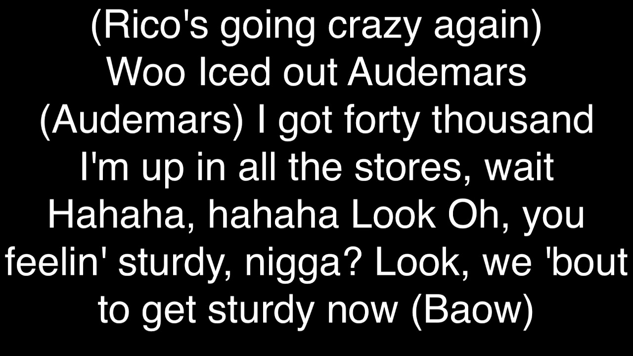 Pop Smoke ft. Lil Wayne (remix) (LYRICS)  - Iced Out Audemars