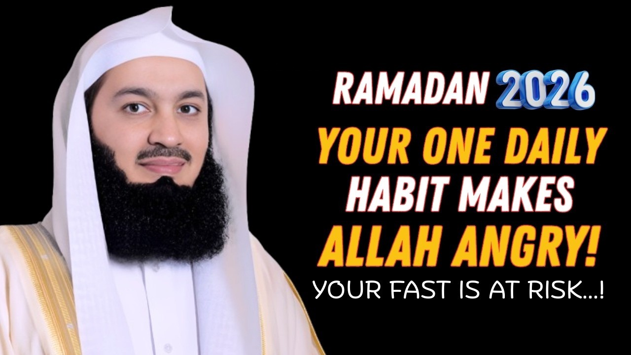 You’re Fasting…? But This One Habit in Ramadan Makes Allah Angry! | Islamic Motivation #muftimenk