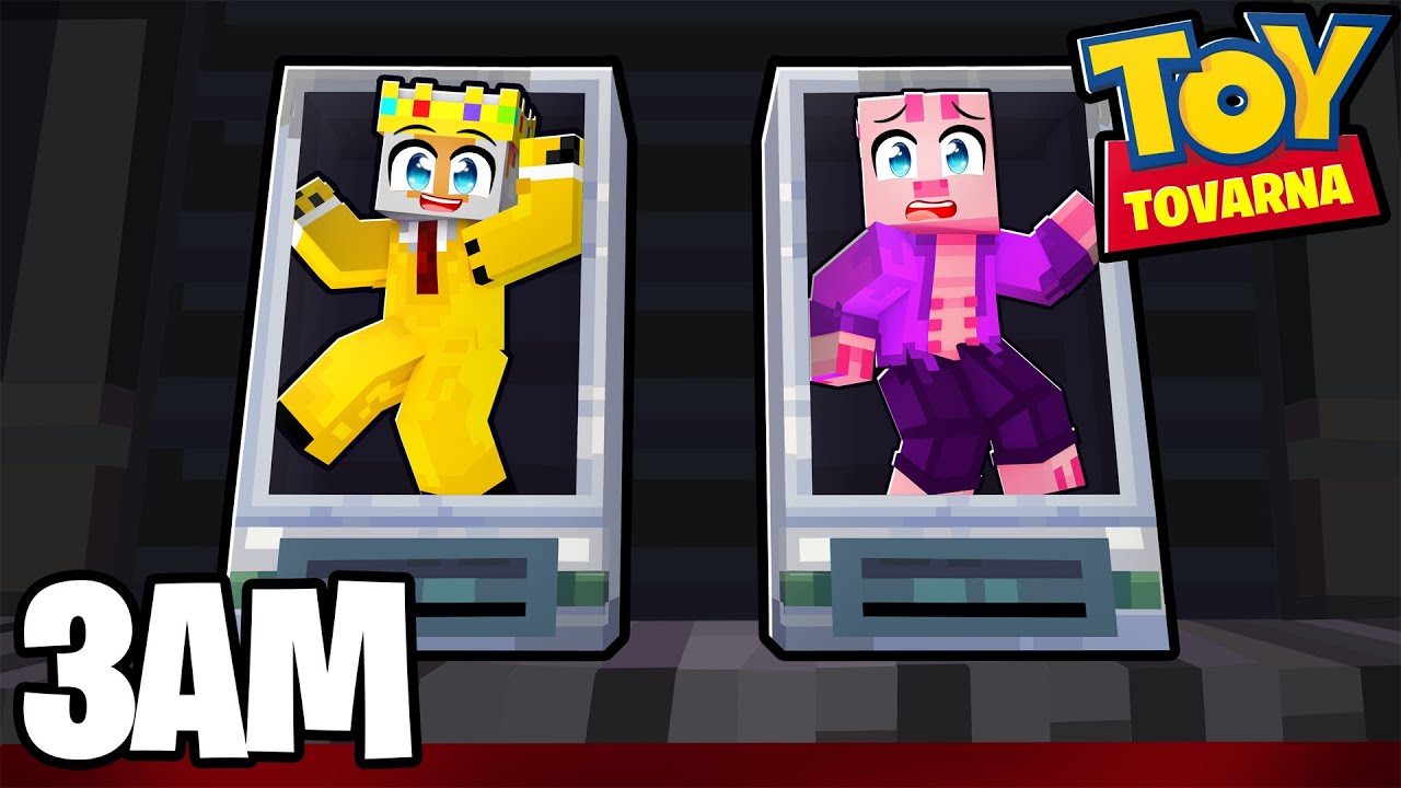 UTÍKÁME z TOVÁRNY HRAČEK v Minecraftu!