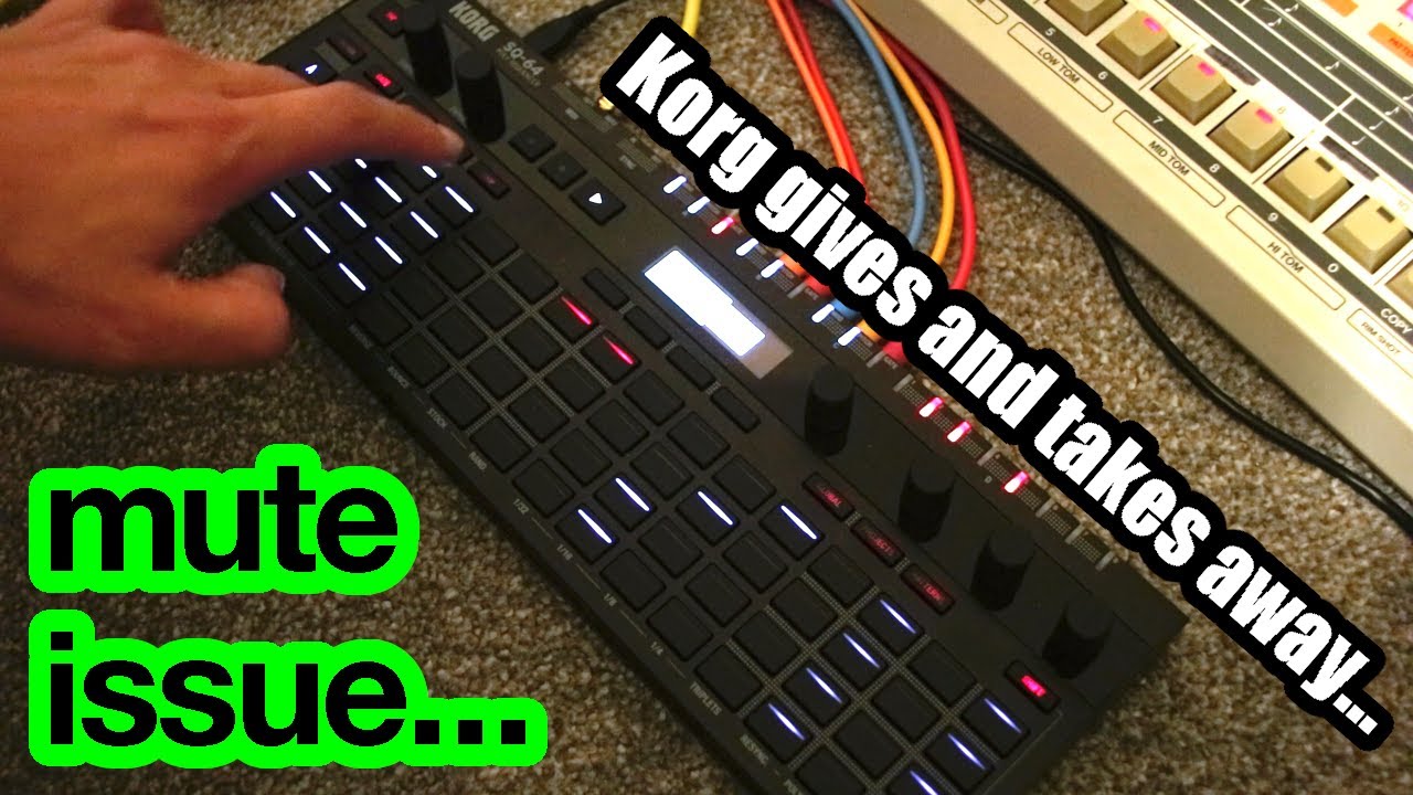 Korg SQ-64 : don't upgrade until you watch this