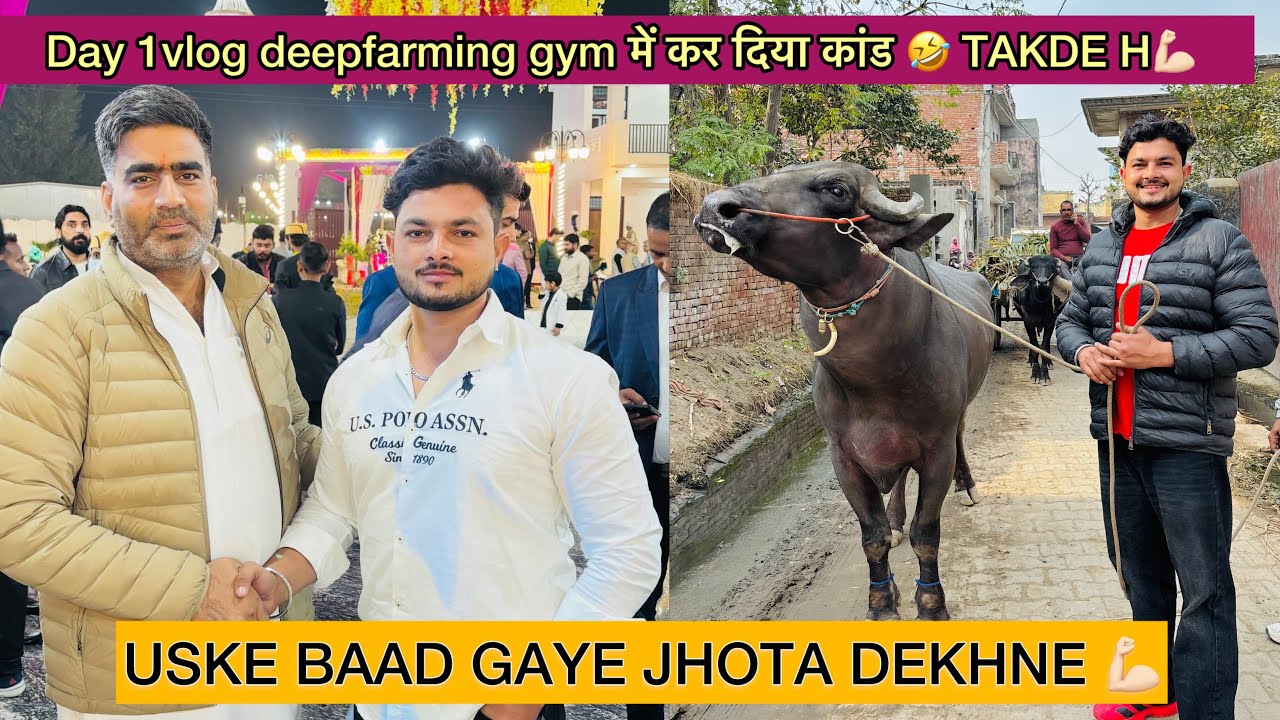 Pehle vlog me ही मचा diya बवाल 🤯 उसके बाद gym gaye 💪🏻 aate hi chale gaye jhota dekhne 🤣. 