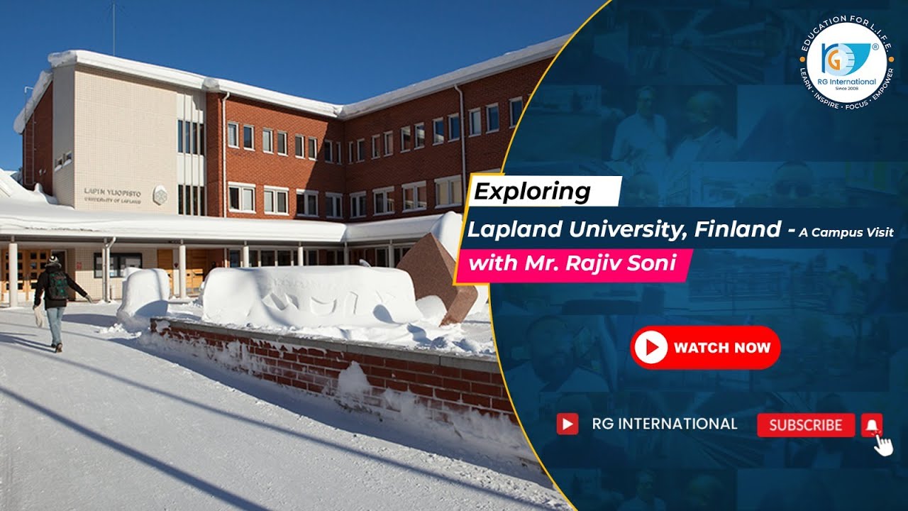 Lapland University (Finland) | Campus Visit With Mr.Rajiv Soni