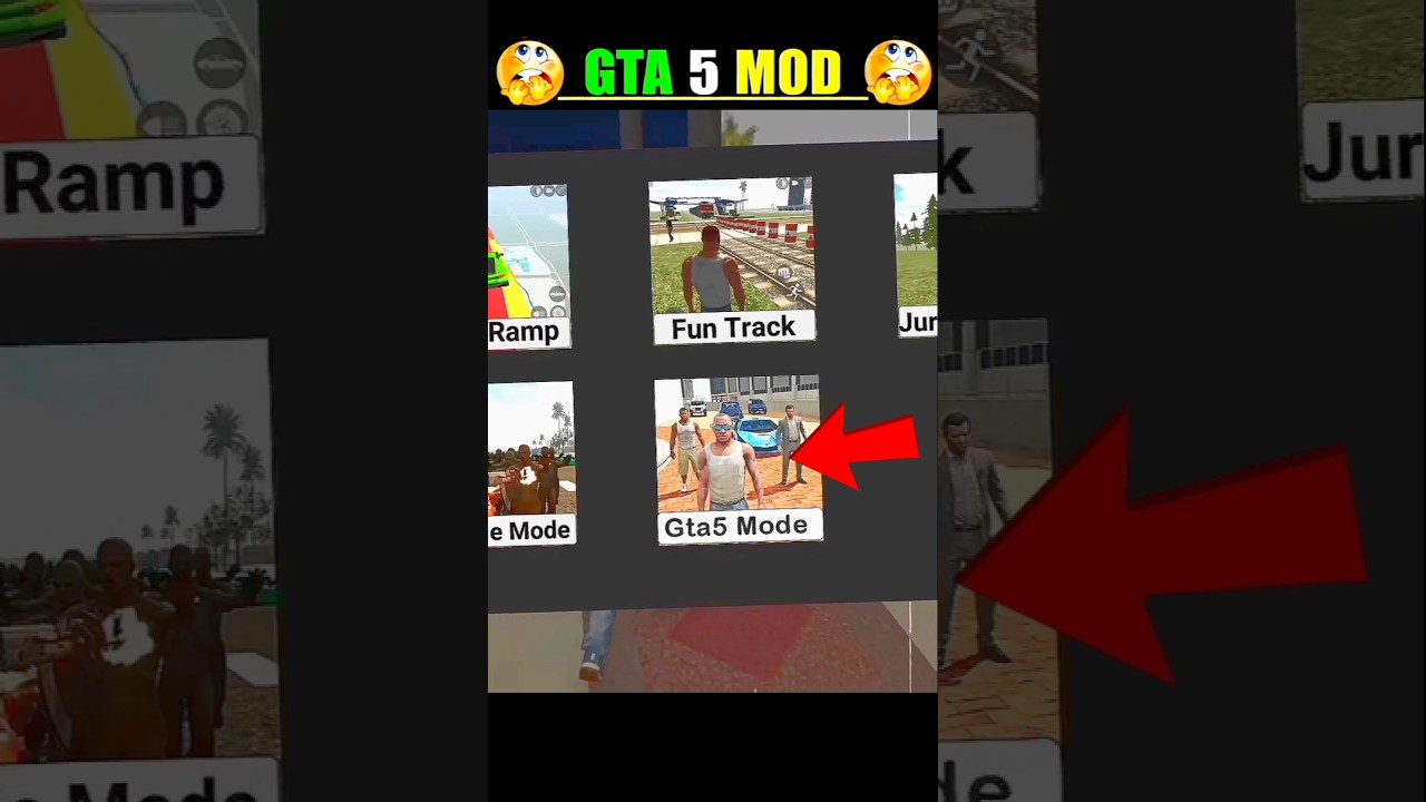 GTA V MOD CHEAT CODE IN INDIAN BIKE DRIVING 3D 