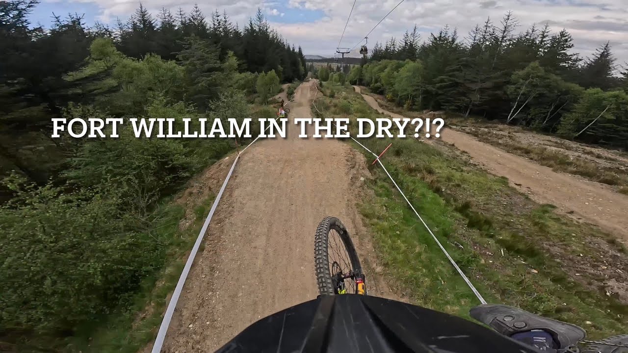 FORT WILLIAM Practice Run! (British Downhill Series RD2 2025)