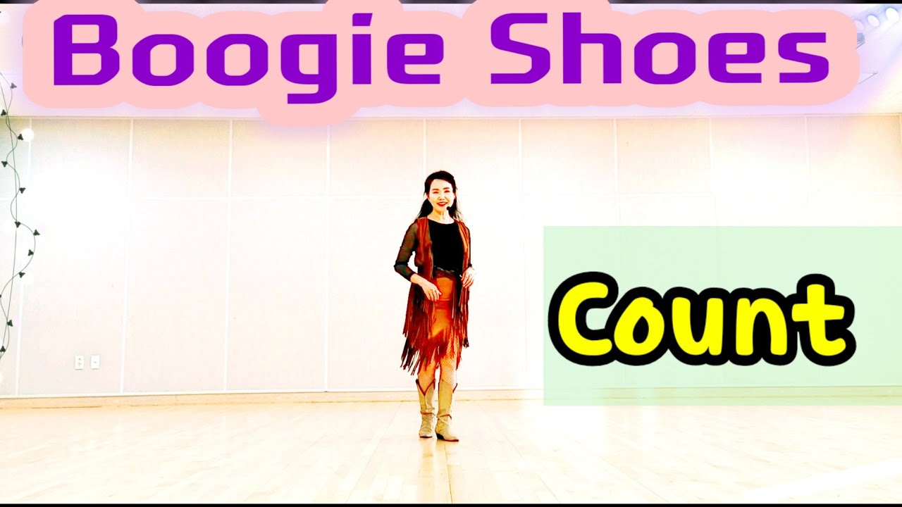 Boogie Shoes 부기슈즈 / Tutorial 스텝설명 / Improver Level LineDance