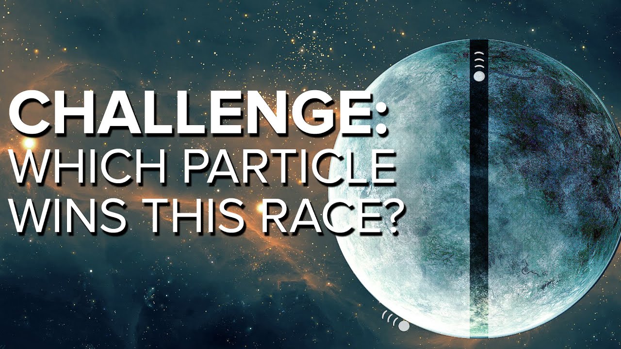 Challenge: Which Particle Wins This Race? | Space Time | PBS Digital Studios
