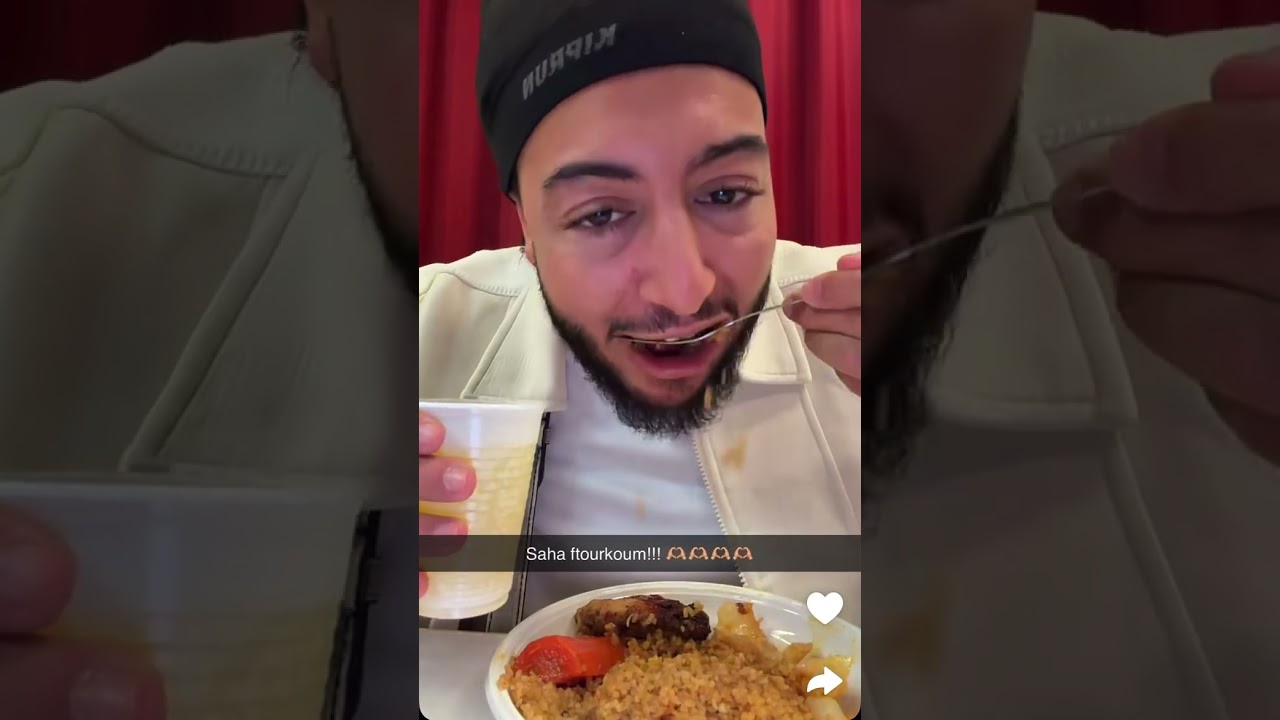Karim Lipton invite à manger à son association durant le ramadan ￼
