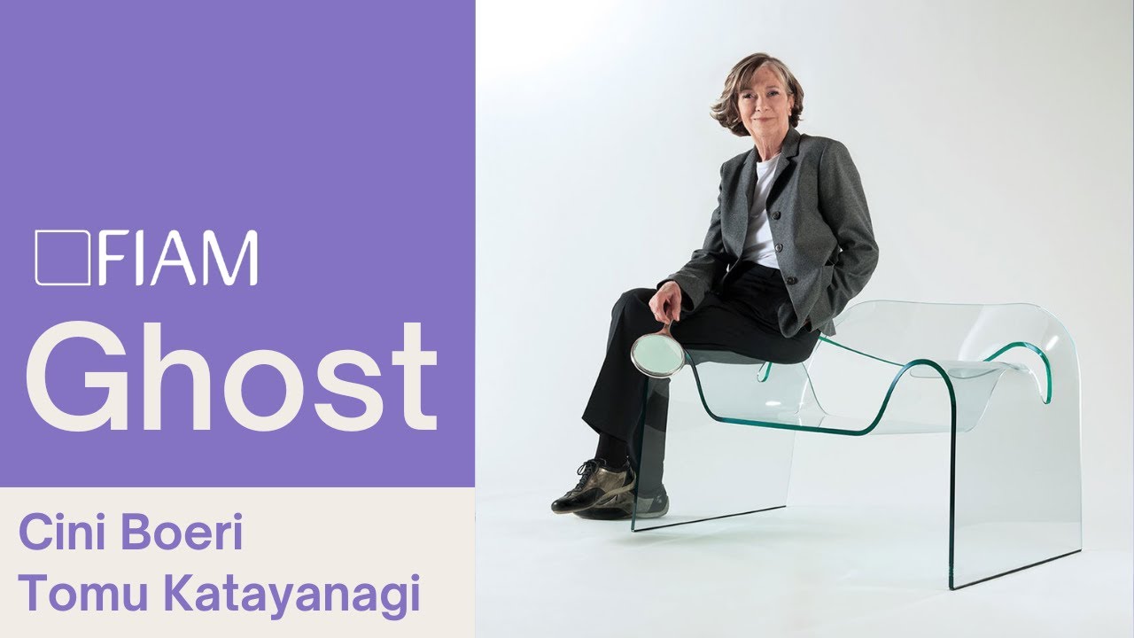 La poltrona Ghost di Cini Boeri e Tomu Katayanagi per @FiamItalia