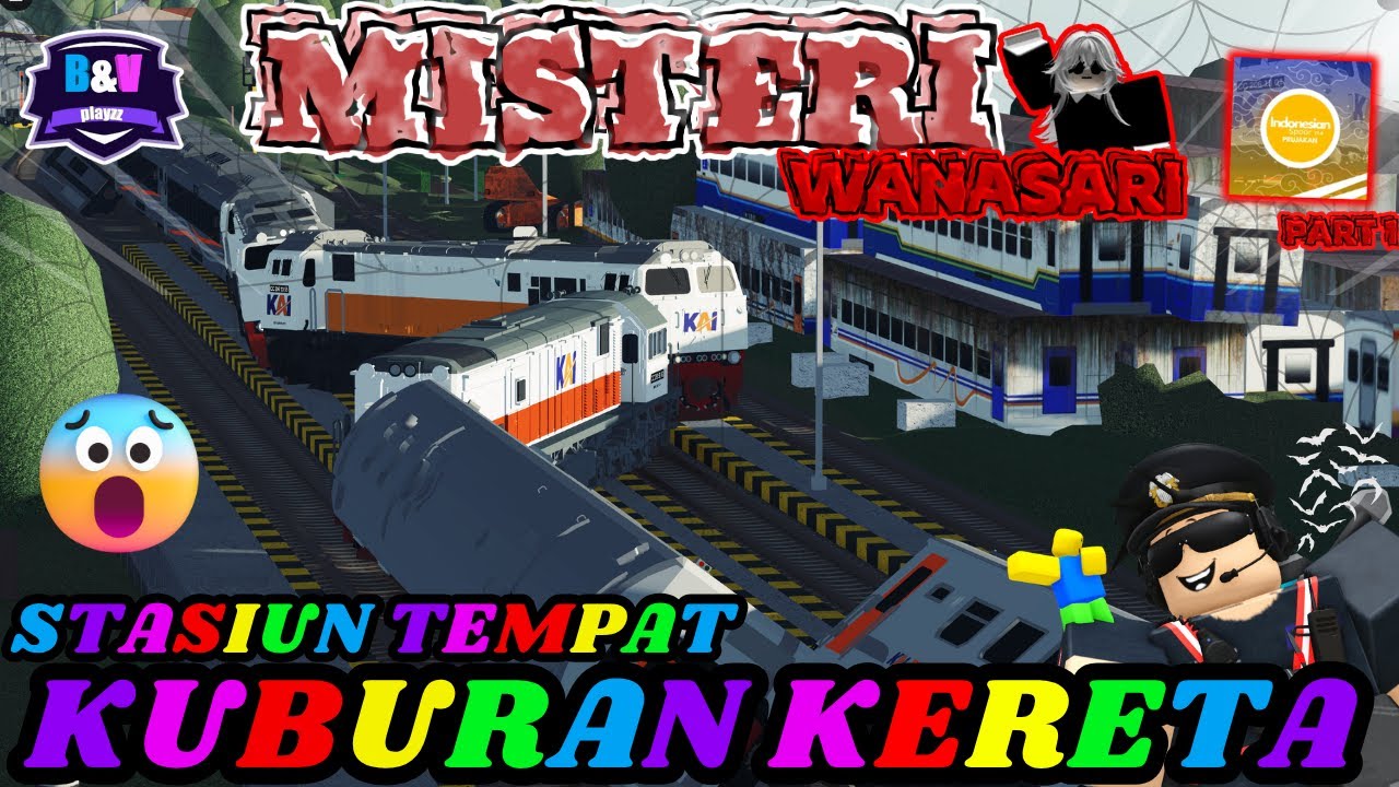 MISTERI WANASARI! STASIUN TEMPAT KUBURAN KERETA! PART 1