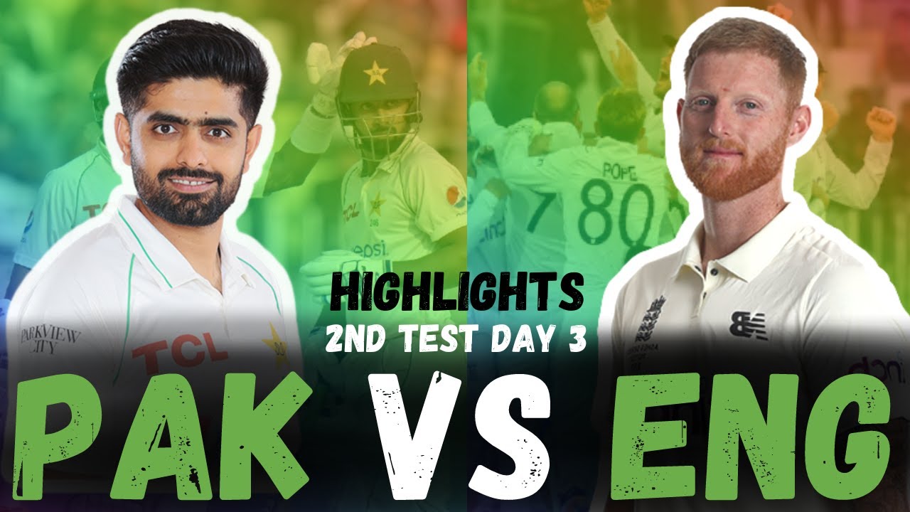 #PAKvENG Full Highlights & Analysis | Pakistan vs England | 2nd Test Day 3 | PCB | #cricket #2022