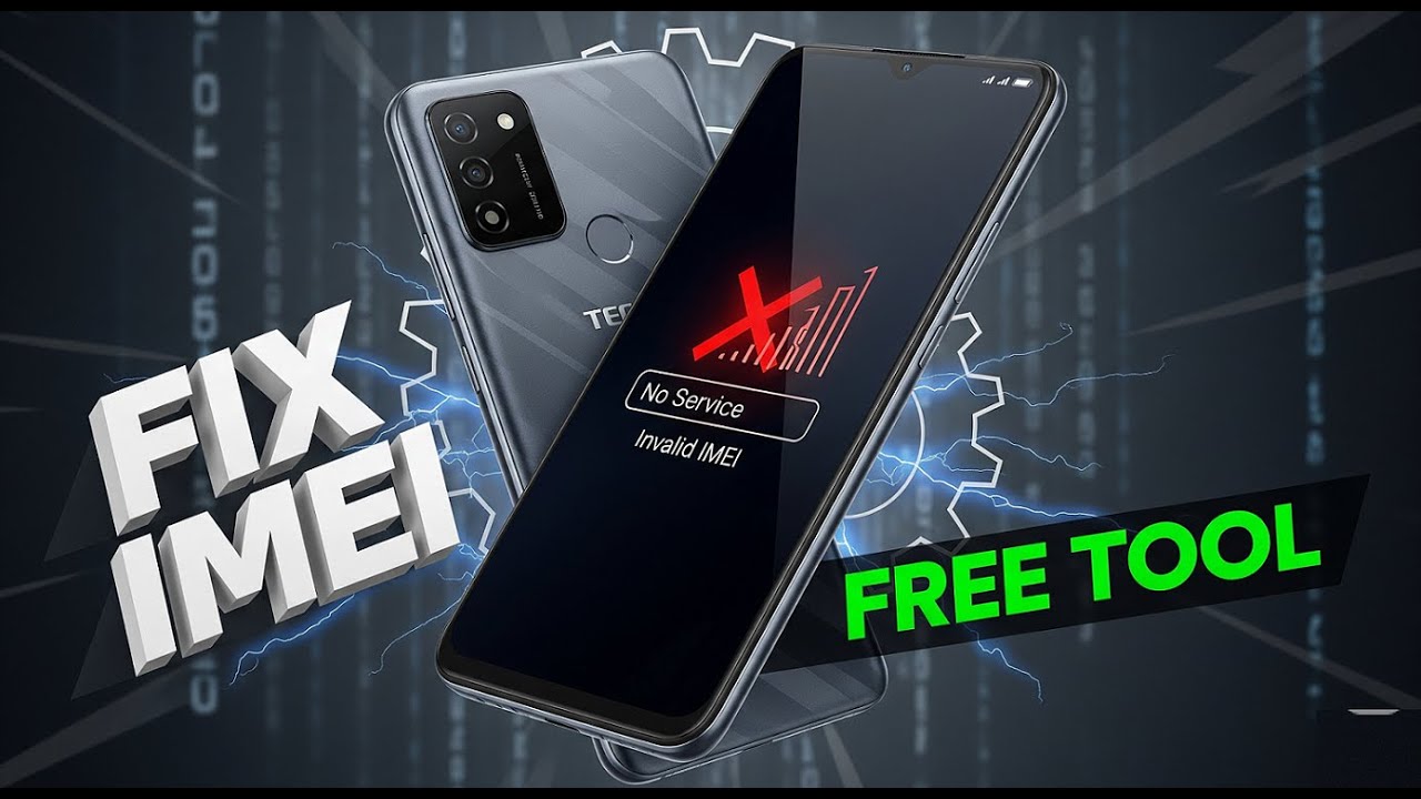 Tecno Spark 10 KI5Q IMEI Repair 🛠️ FREE Tool Guide (Fix Null IMEI & No Service)