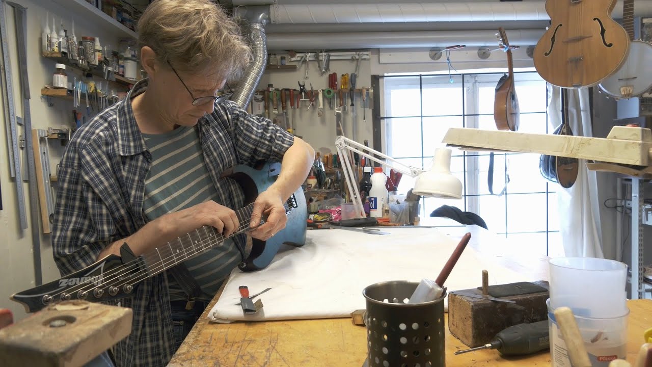 Tapani Kärnä on toiminut soitinkorjaajana jo 30 vuotta