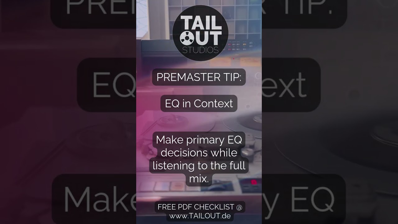 Premaster Tip 37/100 TailOut Studios