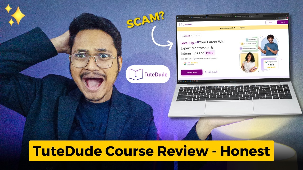 TuteDude Course Review | Should you buy courses from TuteDude?