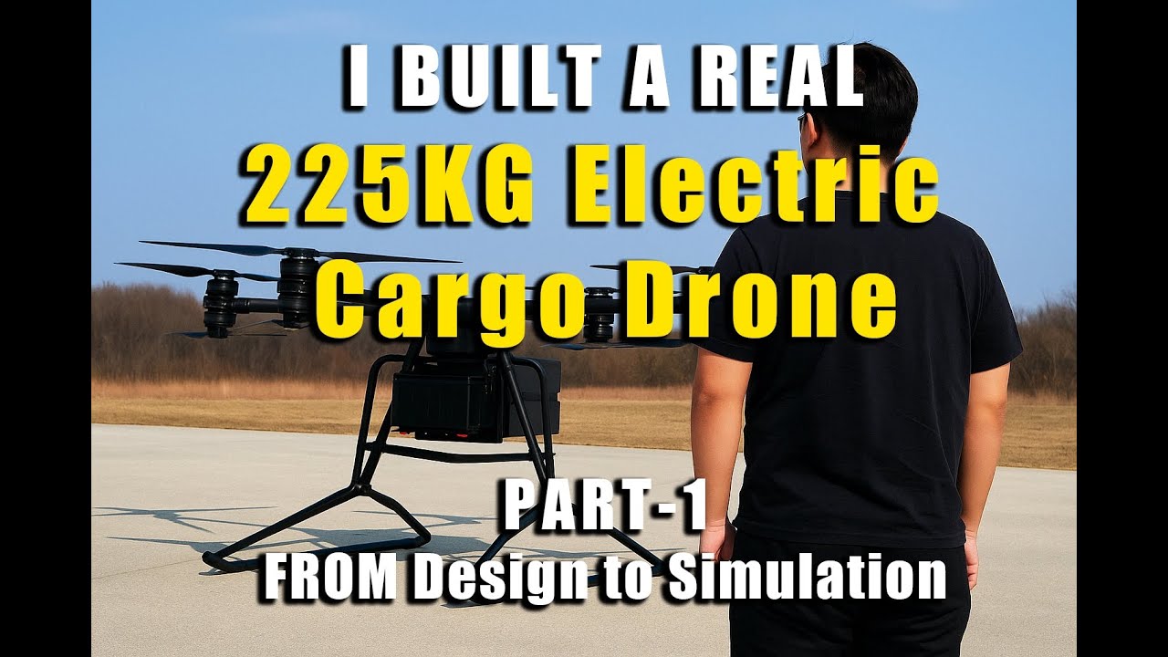 I build a World's biggest Drone &ndash;Heavy Lift Drone _ Full Design & Build (Part 1)