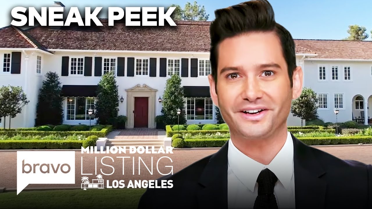 SNEAK PEEK: Josh Flagg Tours A Historical L.A. Mansion | Million Dollar Listing: LA (S15 E9) | Bravo