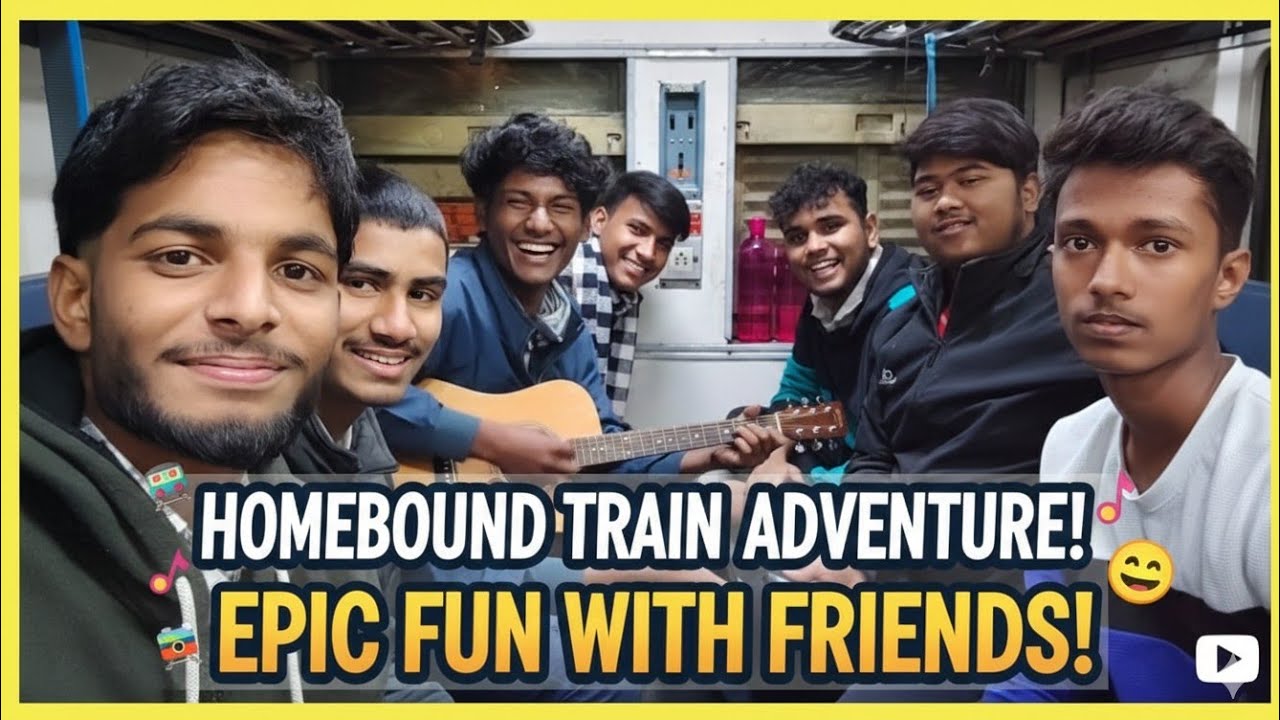  ପ୍ରଥମ ଥର Train ରେ ଗଲି ଘରକୁ😀 )( TRAIN ରେ କଣ ହେଲା ❌ )(  First Time Train Travel )(  #vlog20 