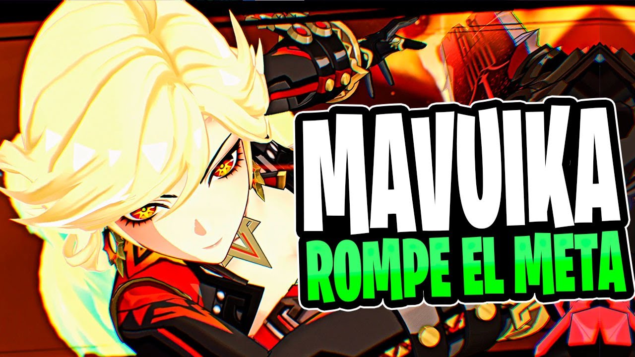 MAVUIKA es GOD! GUIA & Build de Mavuika - Genshin Impact