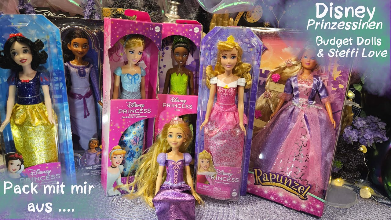 Disney Prinzessinnen aus dem Action, Kaufland etc. + #Steffi Love -  #unboxing #auspacken  #disney
