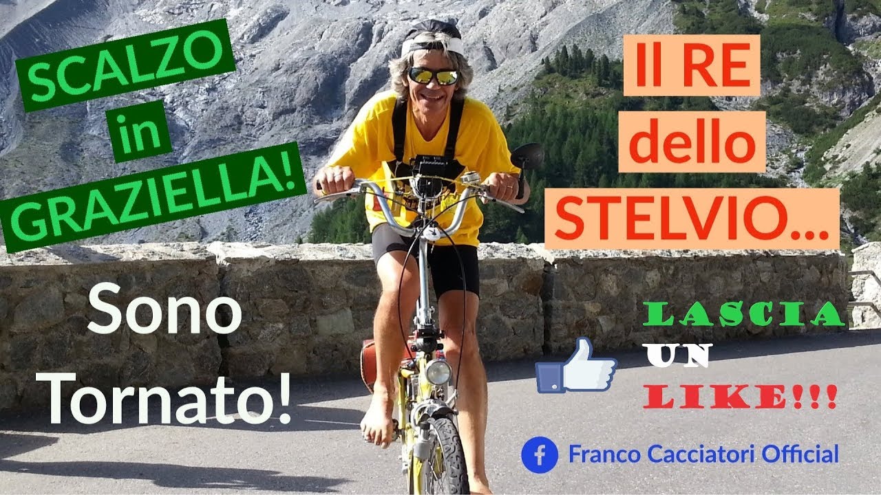 Il Doppio STELVIO di Franco SCALZO in Graziella! 27-07-2013