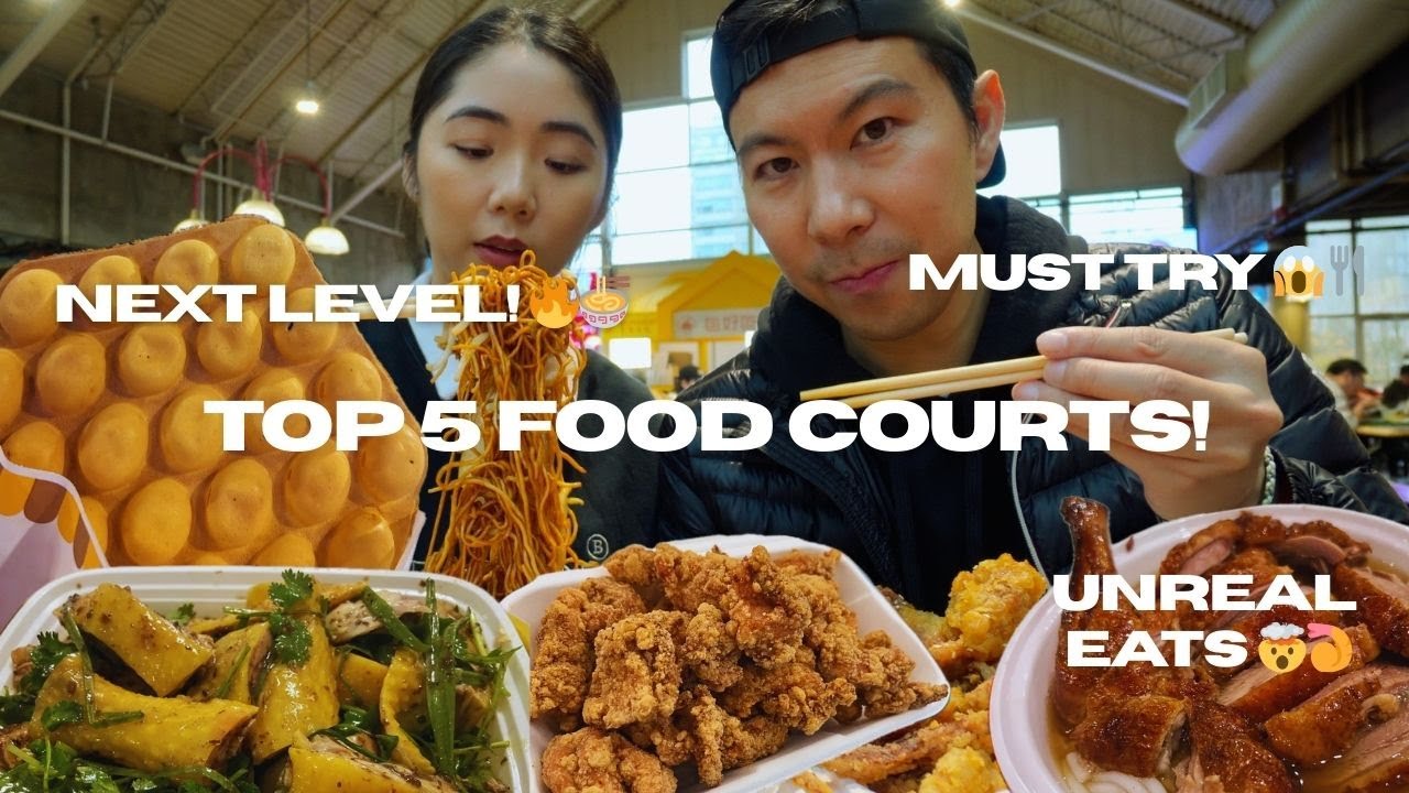 We Tried Richmond’s Top 5 Food Courts in Vancouver BC 😳🍽️