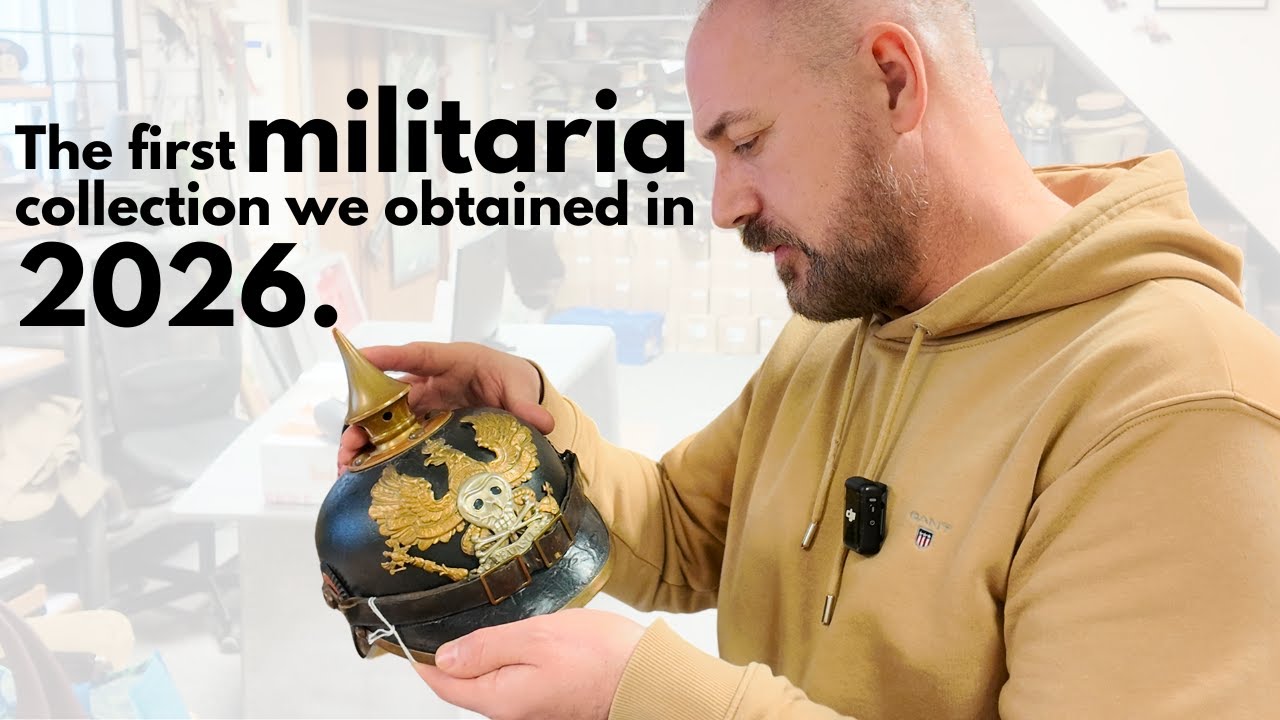 Первая коллекция военной атрибутики, которую мы приобрели в 2026 году | Полки