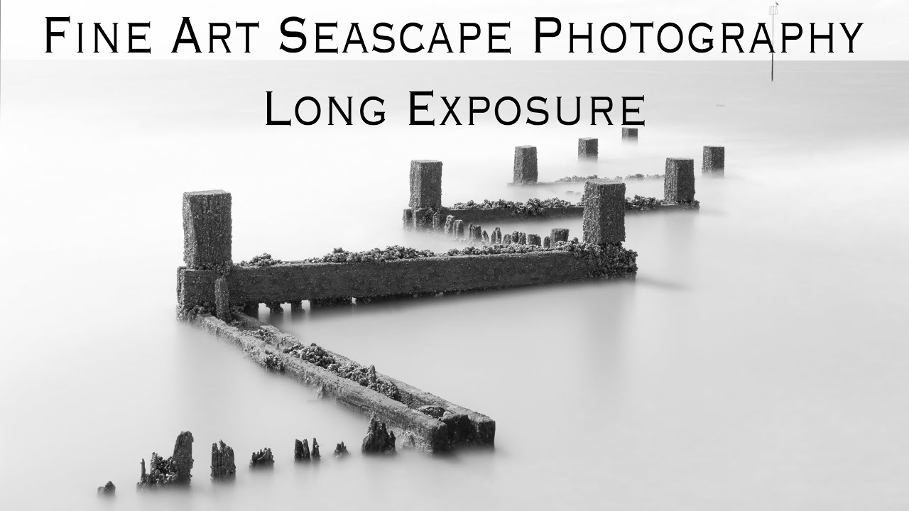 Fine Art Seascape Photography - Long Exposure groynes at Hunstanton
