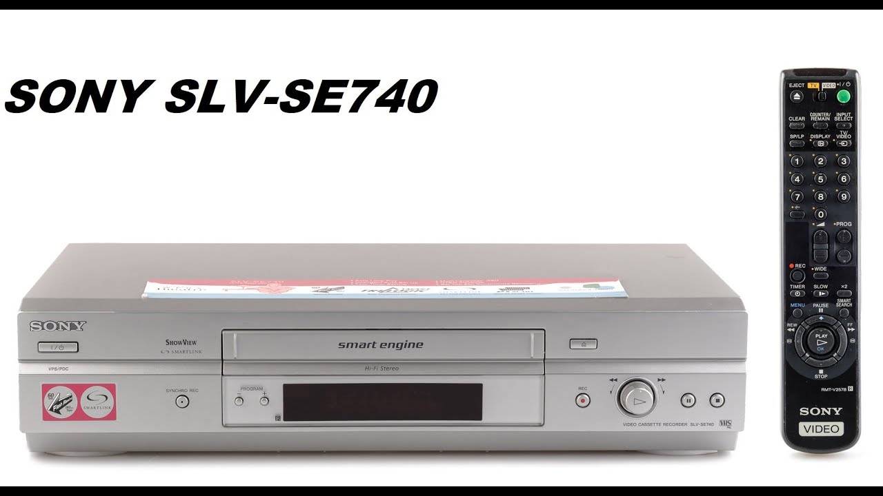 Sony SLV-SE740.Обзор HI-FI видеомагнитофона.