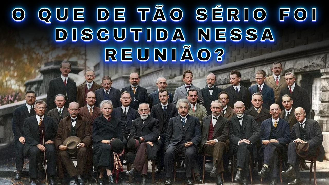 A reunião mais importânte da HISTÓRIA da CIÊNCIA!