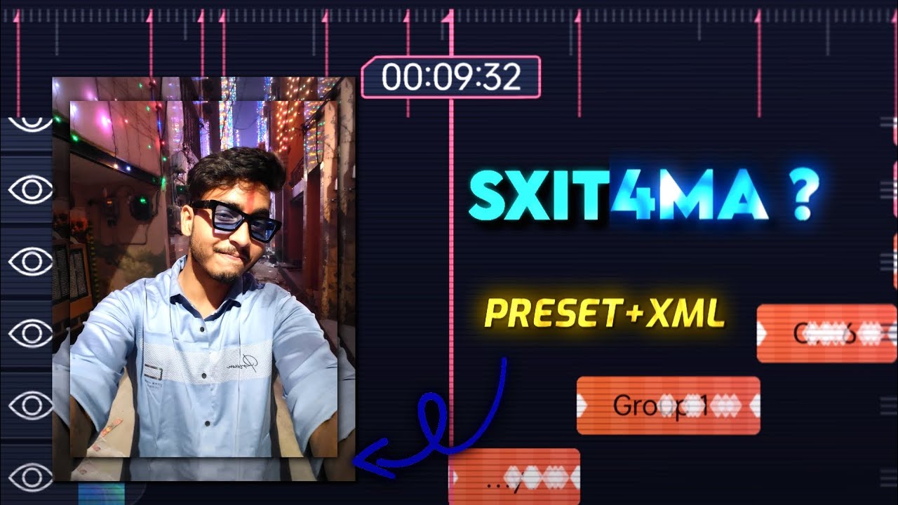 SXIT4MA remake ? ALIGHT MOTION VS AFTER EFFECT EDITING @NTHEDITZ  #alightmotion #xml#amv
