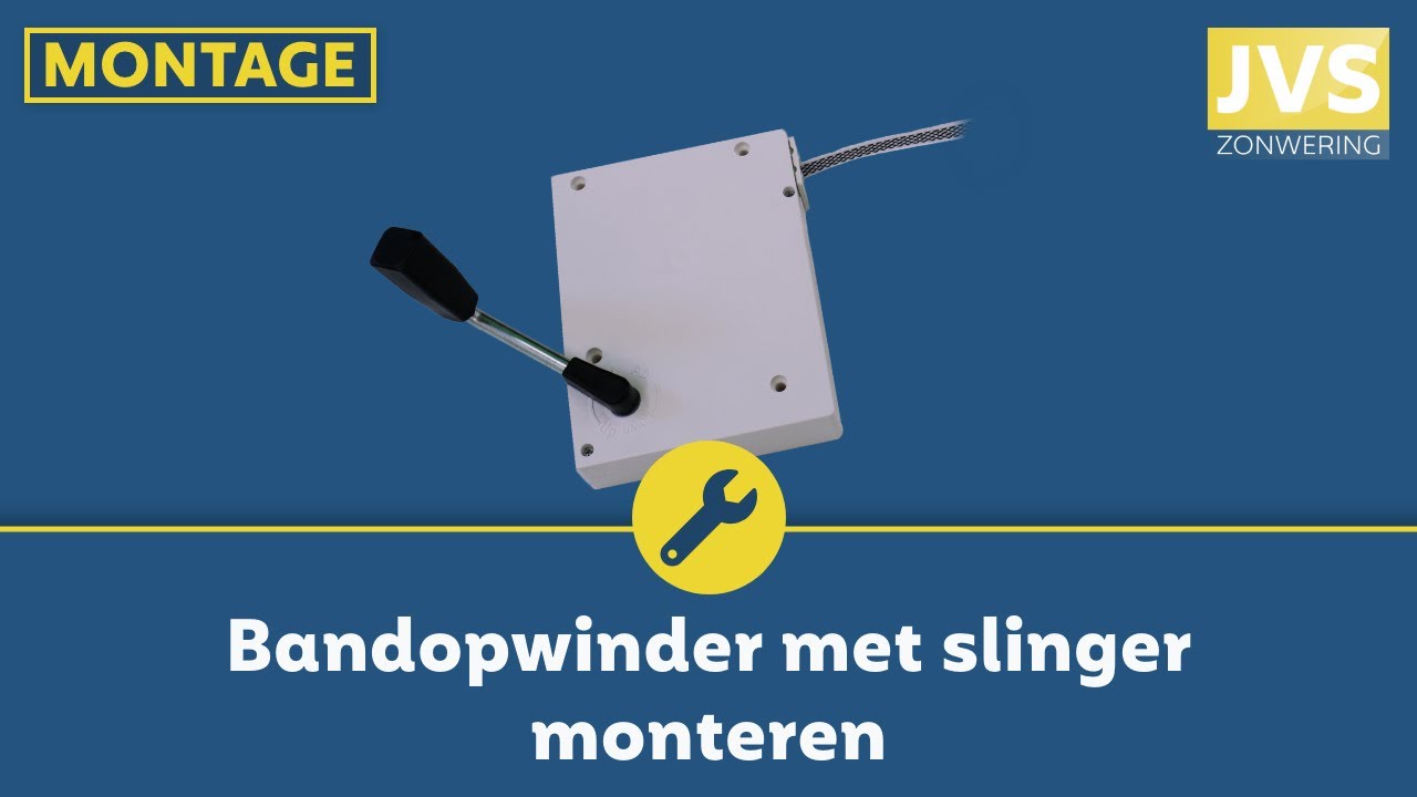 [Montage] Bandopwinder met slinger monteren